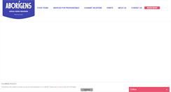 Desktop Screenshot of aborigensbarcelona.com